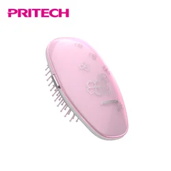 PRITECH Scalp  Portable Electric Hair Styling Comb Ionic Hair Brush