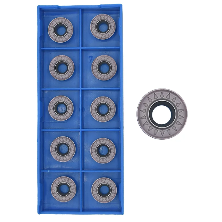 Factory direct sell RPMT10T3  RPMT1204   CNC carbide indexable milling cutter insert