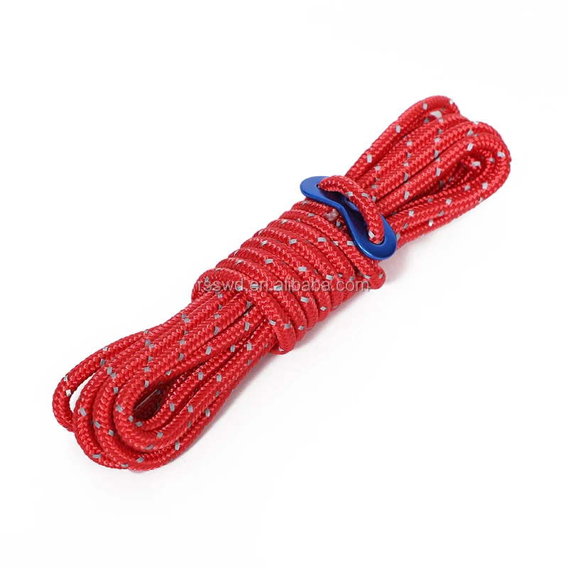 4mm Outdoor Guy Lines Tent Cords Lightweight Camping Rope