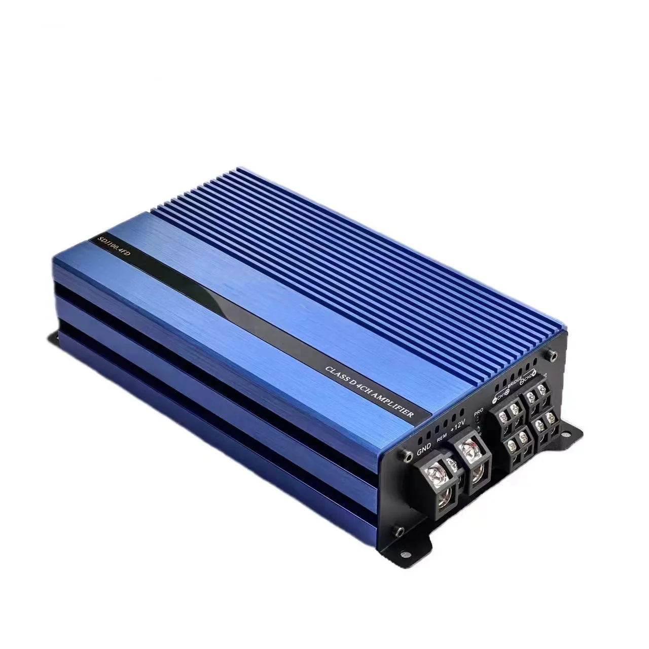 USA market 4 channel class D 100 watt power car audio amplifier