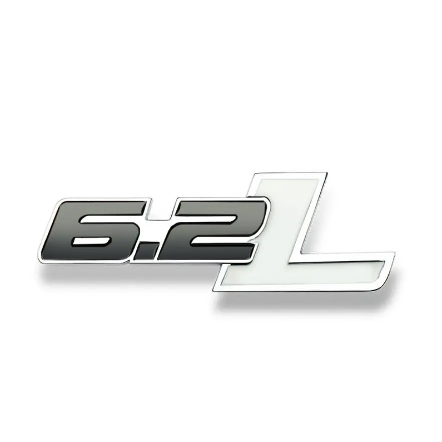 Индивидуальный логотип 6.2L номер буквенная наклейка Автомобильный багажник бампер задняя дверь эмблема значок