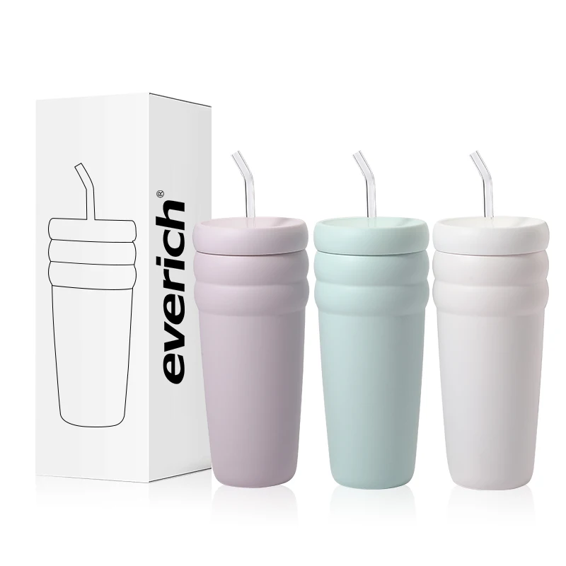 26oz ODM New Design Double Wall Stainless Steel Customized Easy Hold Cloud Shape Insulated Tumbler Cups With Straw For Christmas