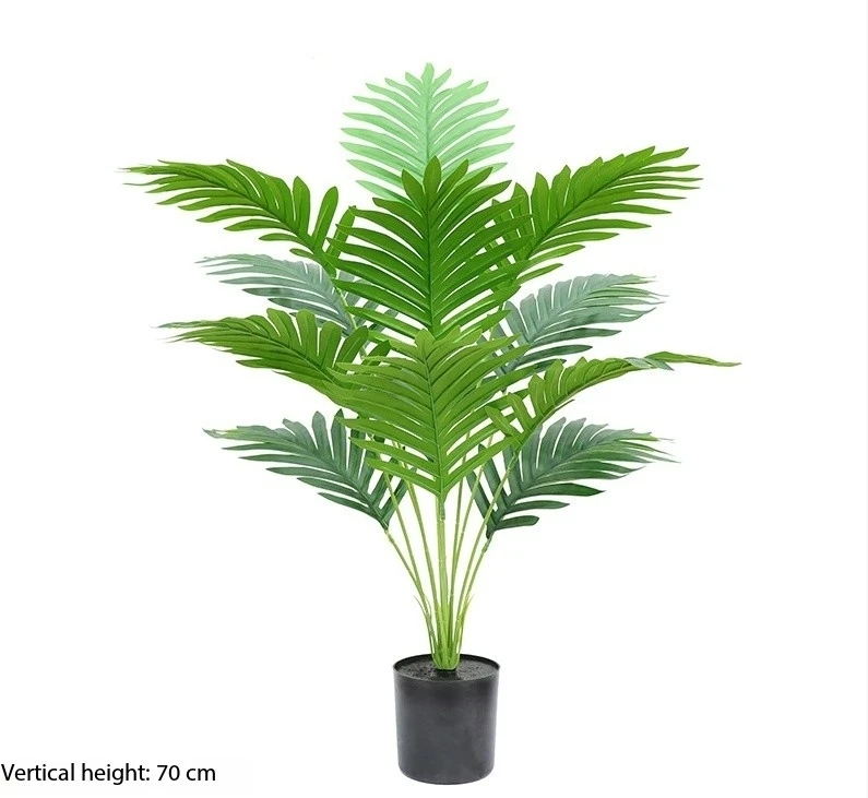Stunning artificial plant giant madagascar palm potted plant outdoor indoor decorate tree landscape artificial plants  palm tree