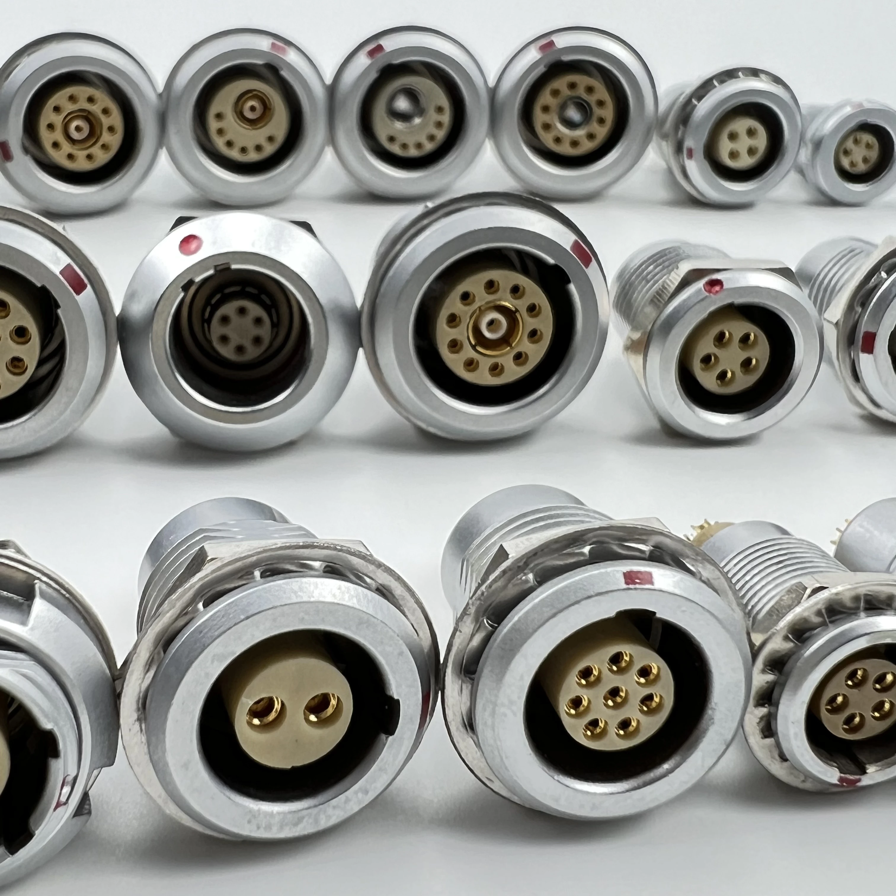 Manufactures LEMOS connector 0b 1b 2b 3b 4b 2  3  4  5  6  7  16 16 19 26 30 40 pin FGG metal circular  fast connector