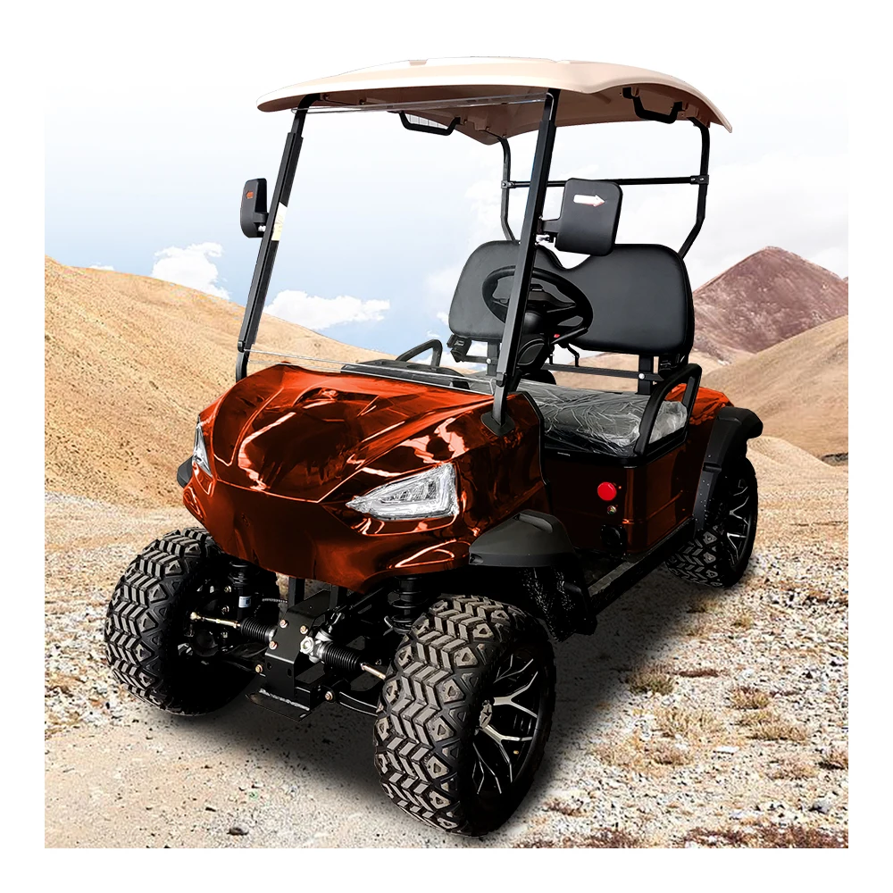 Pink Usa Market Mmc Vintage Solar 2 Seater 10 6 4 Seat 4 Wheel Golf Cart Body Made China Street Legal