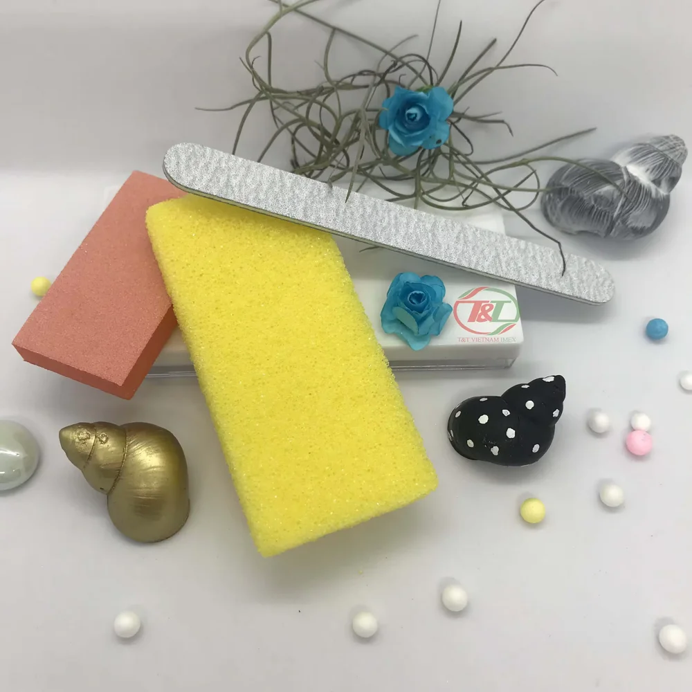 Pedicure set 4in1 3in1 set disposable pedicure tools kit and nails tools including nail buffer pumice toe nail file for sale