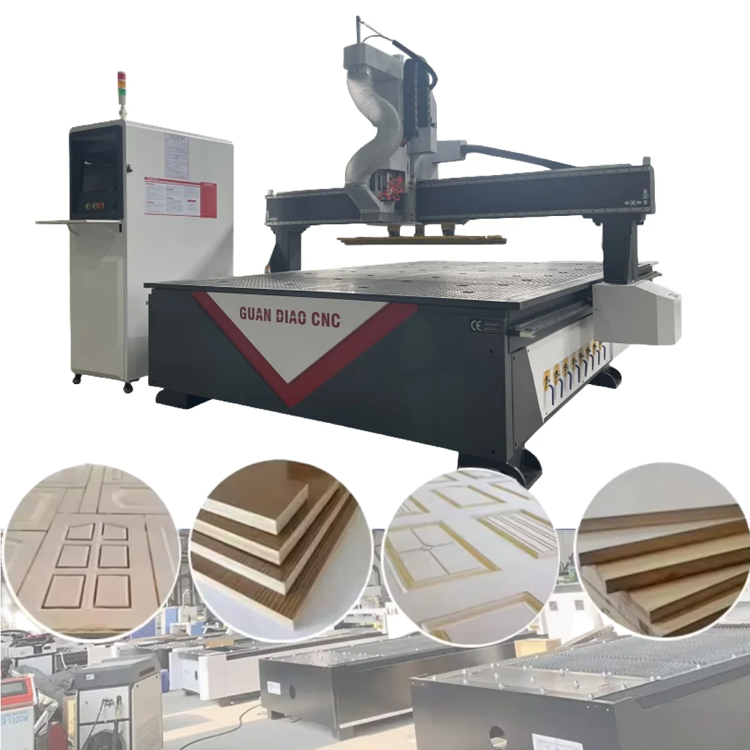 Atc Cnc маршрутизатор 1325 древесины машина Настольный гравировальный станок с автоинструментами