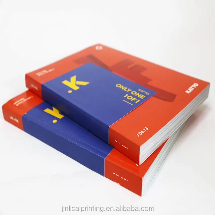 Пользовательский полноцветный каталог журнал книги печать Мягкая обложка