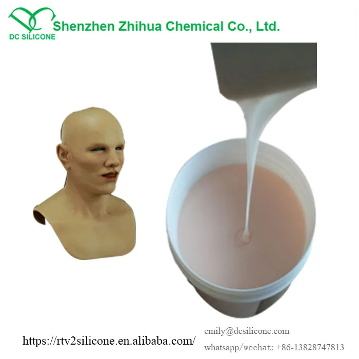 flesh tone platinum food grade silicone rubber for life casting rtv2 silicone for silicone sextoy