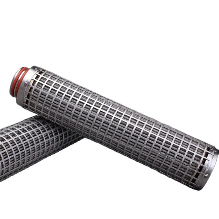 Factory Custom Liquid Gas Filter 1 to 100 Micron Porous Stainless Steel 304 Sintered Metal Filter for Coconut Oil Filtration