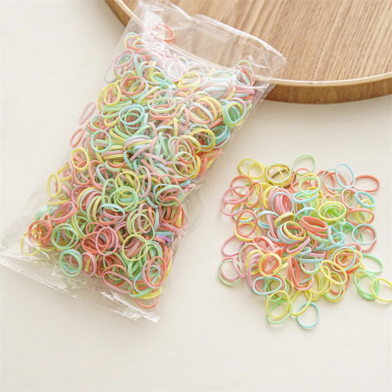 Soft Hair Elastics Ties Bands 2mm in Width and 30mm in Length