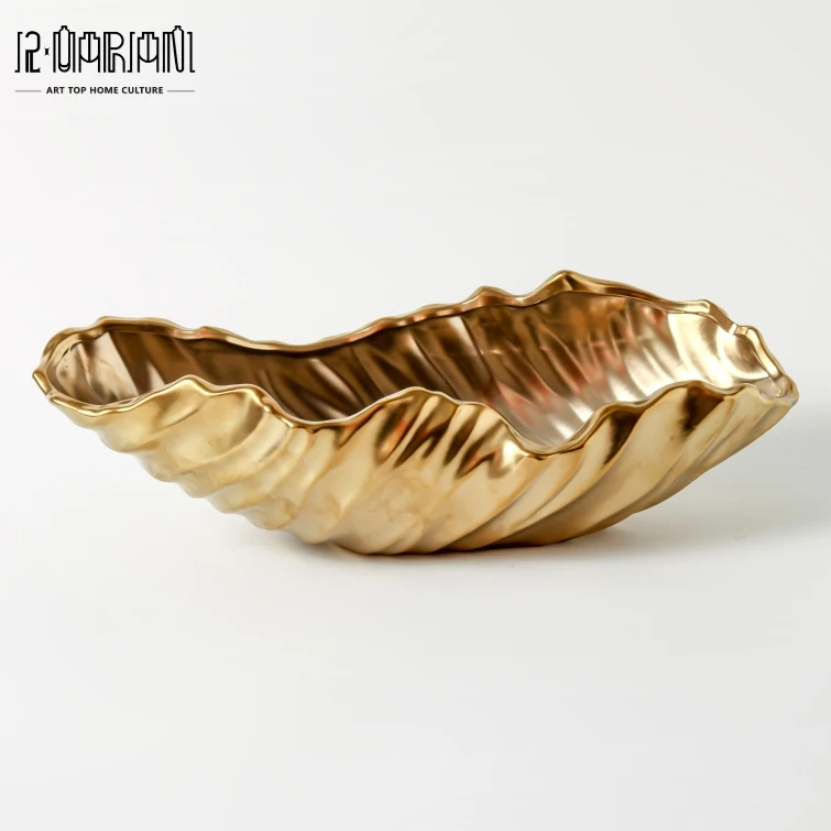 Custom Nordic Home Decor Restaurant Plates Ceramic Bowl Serving Tray For Chocolate