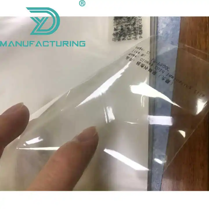 Yellow Bottom Advertising Glossy Cold Laminating Film