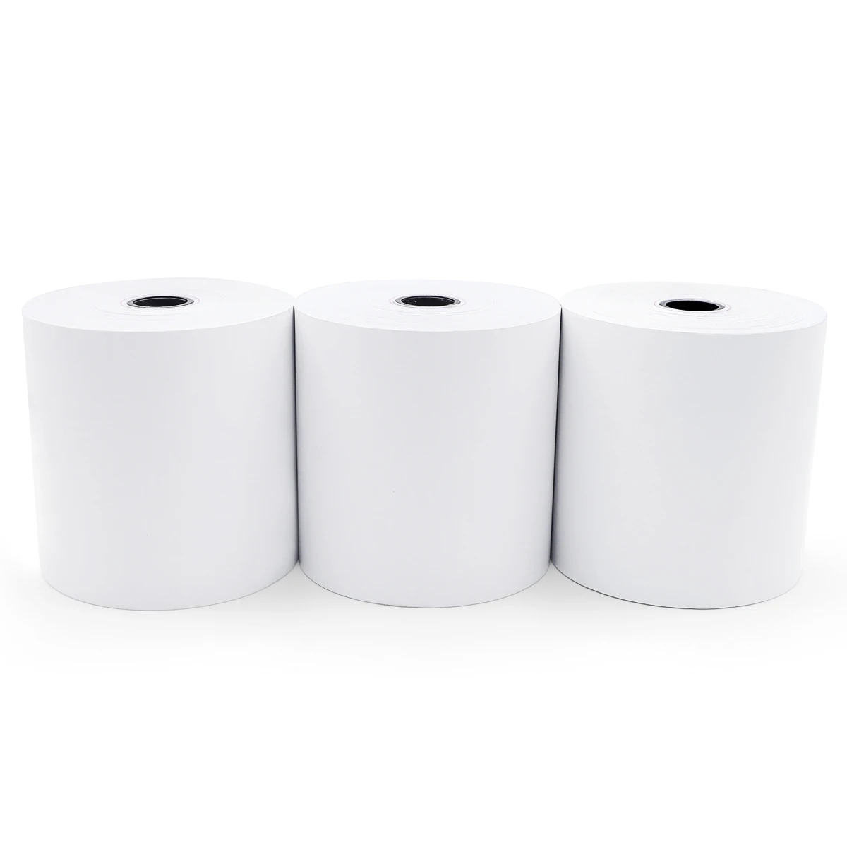 Hot Selling Factory Supply 80mm thermal paper rolls  48gsm 80x70mm pos printer paper for Supermarket