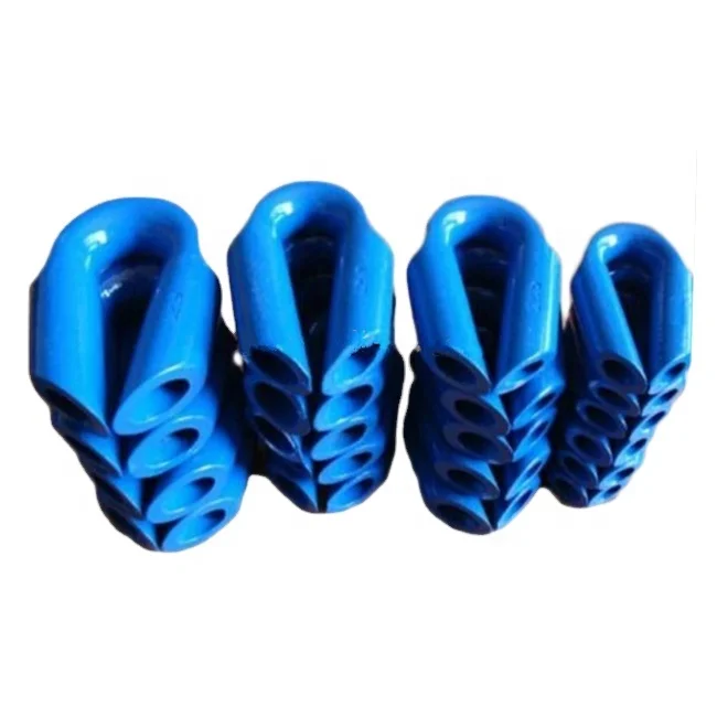 Painted Wire Rope Rigging Thimble Tube Type