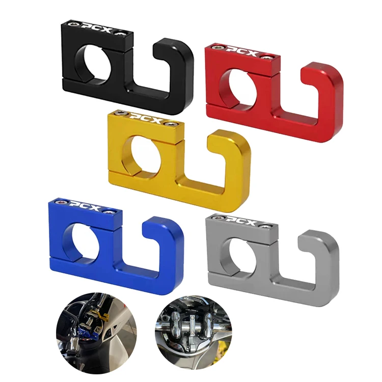 Motorcycle 22mm Helmet Hook Luggage Bag Hook Holder Hanger hooks For Honda PCX125 PCX150 PCX160 PCX 160 PCX 150 PCX 125