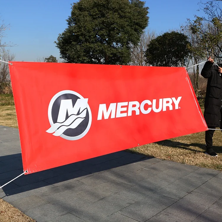 Birthday Promotion Building Fence Printed Tarpaulin Banner Vinyl Custom Outdoor Pvc Rj Hanging Ads Aluminum Banner