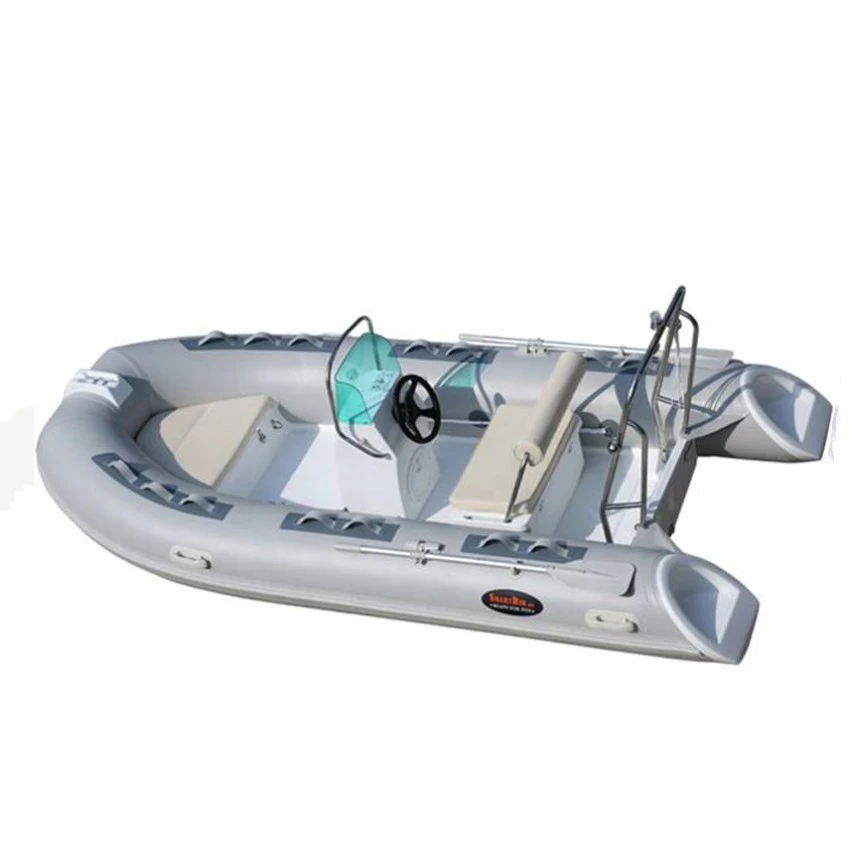 3.9M PVC Hypalon Material Fiberglass Inflatable Rubber Boat RIB motor Boat