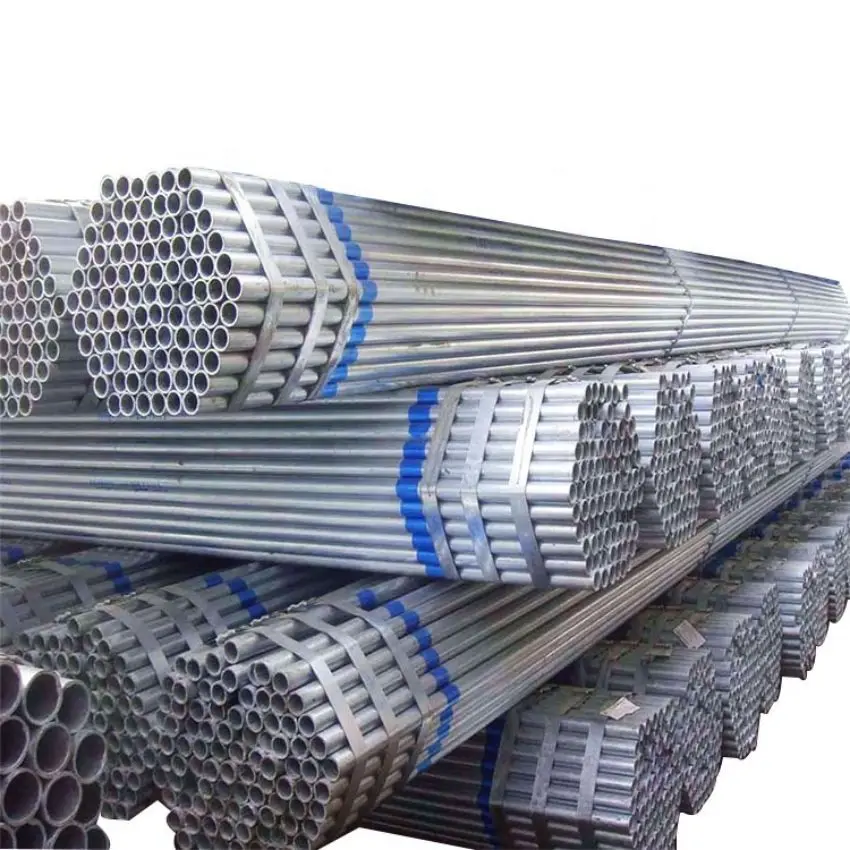 BS Pre-Galvanized steel pipe Scaffolding round pipe for building ASTM pre galvanized steel pipe
