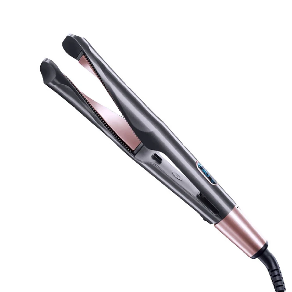 
2 in 1 hair straightener curling iron hair straightening tool curling tool flat iron ceramic quick setting hair stylist 