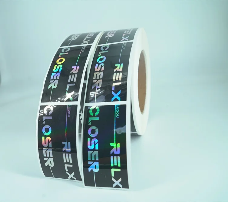 high quality custom square self adhesive roll waterproof medicine bottle packaging printing labels sticker with logo