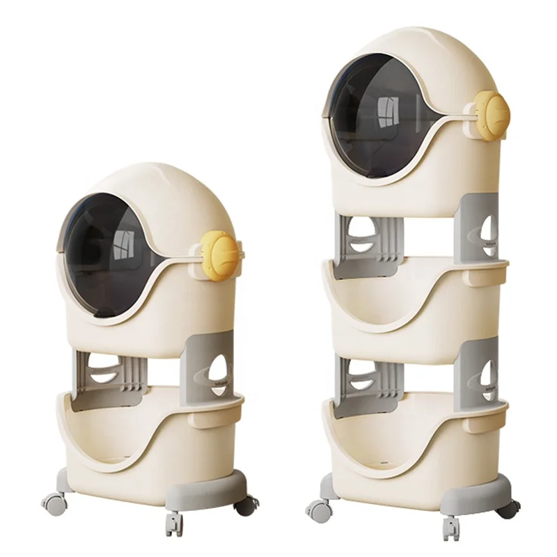 furniture space portable multi-layer baby clothes toy box plastic kids & teen storage rack