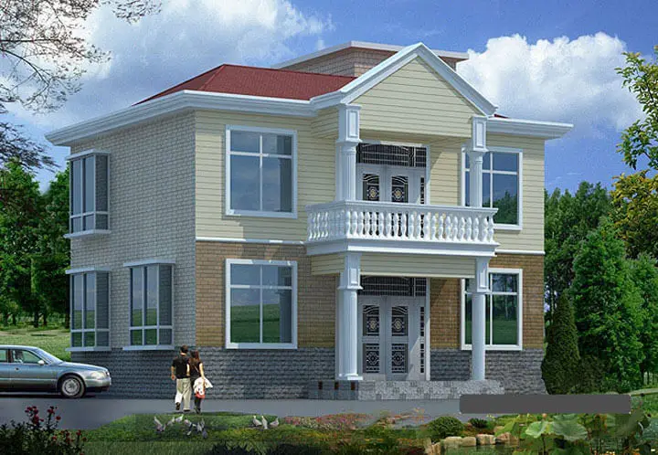 Swiss Cottage Prefab Chalet Light Steel Prefabricated Villa Container Chalet Casa De Campo