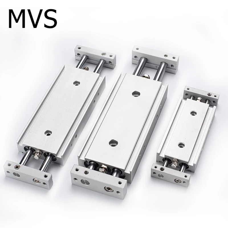 Wholesale Stroke 10-200 Bore 10-32 Cxsw Series Slide Double Rod Pneumatic Cylinder