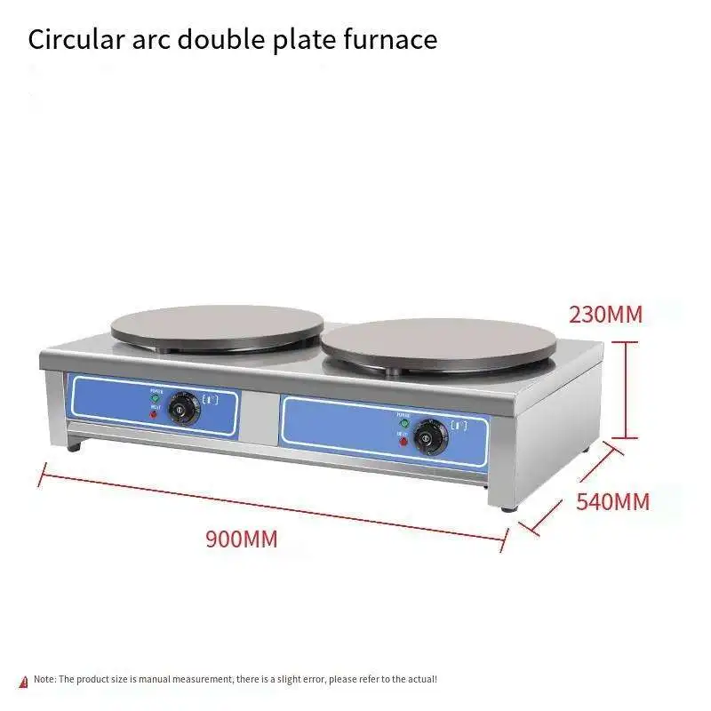 Factory Custom Multiple Sizes Available Pancake Machine Efficient And Easy Operate Stainless Steel Automatic Pancake Machine