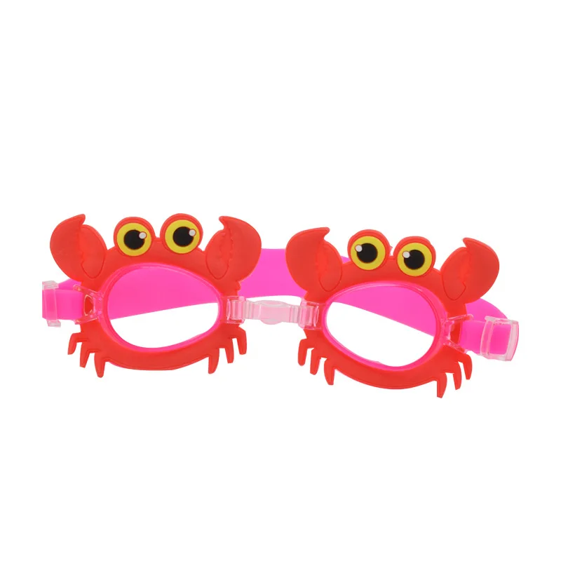 Kids Googles Funny cartoon Adjustable Nose Swimming Goggles For Children with earplug