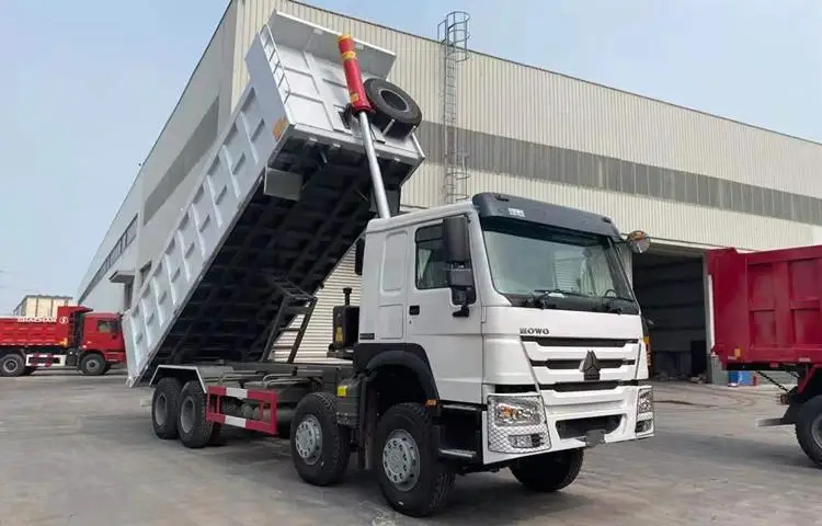 Недорогой самосвал мини-самосвал б/у 8x4 12 колес 400 л.с.