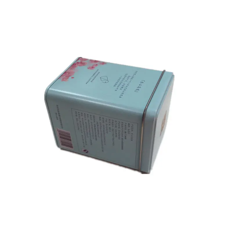 Wholesale Tea Cans Metal Tin Box Candy Storage Container Gift Jars Iron Box tea Packaging Organizer