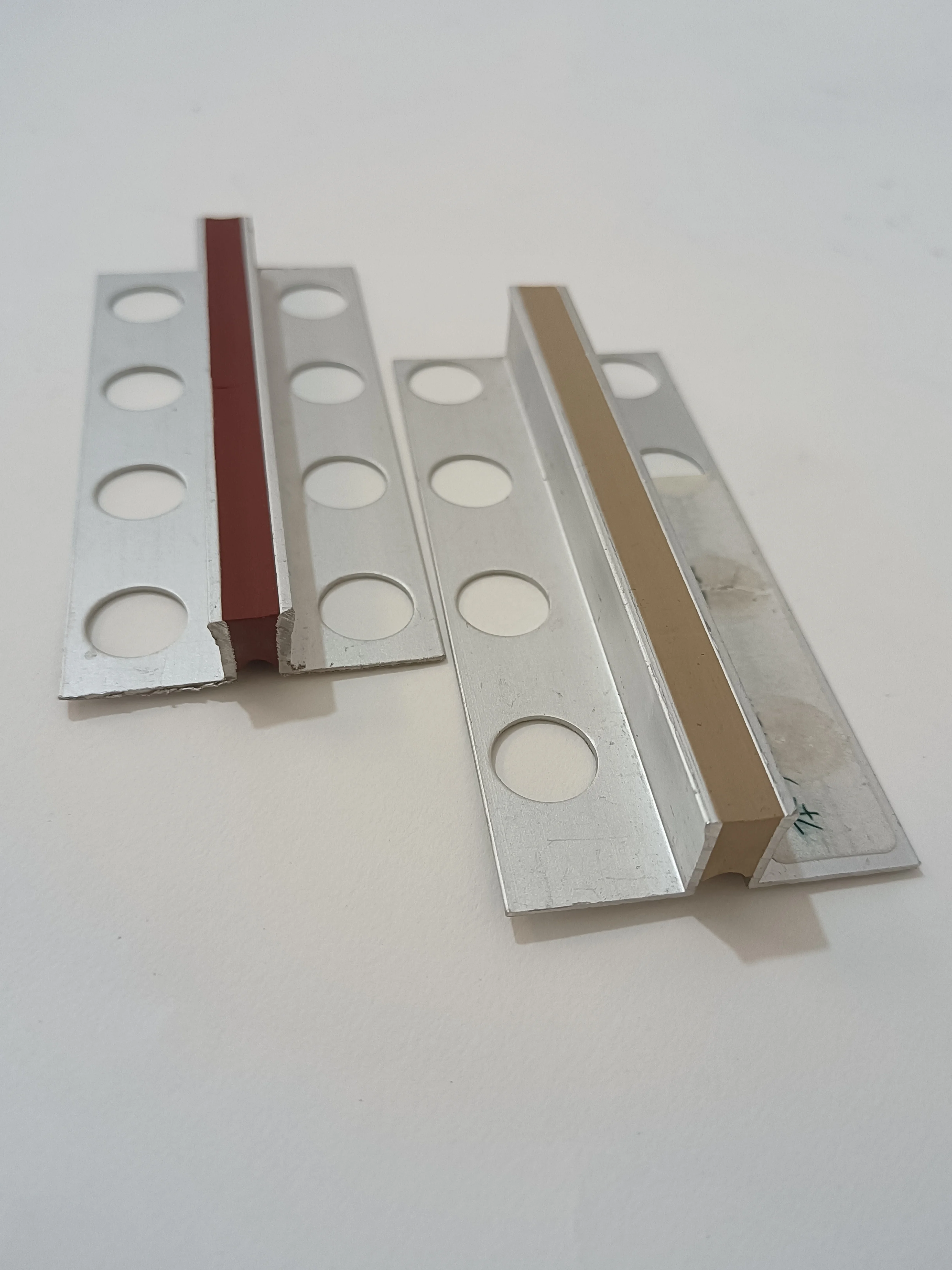 Decorative Aluminum Tile Transition Expansion Joint Cover Strip Movement Joints