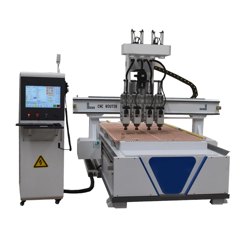 cnc cabinet making machine 1325 ATC CNC Router 3D Wood Carving Woodworking Machine With Servo motor