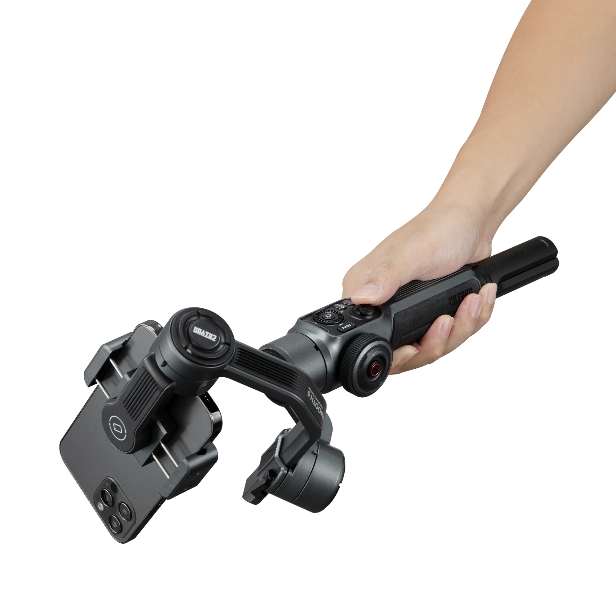 Zhiyun Smooth 5 3-Axis Handheld Gimbal Stabilizers for Smartphones Action Camera
