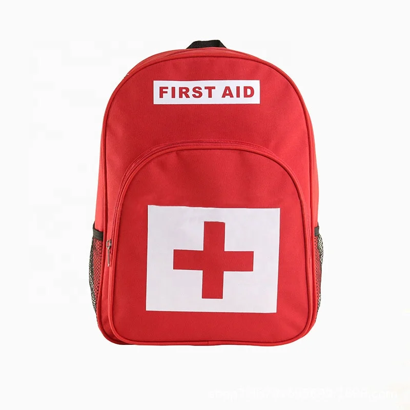 High quality Portable First Aid Bag Emergency Medical Backpack For Outdoor Camping Survival Kit