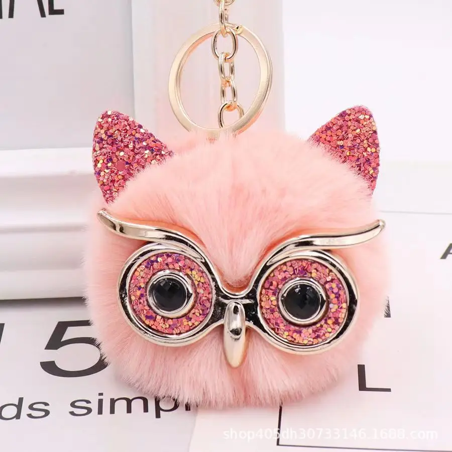 Manufacturers wholesale cute key chain personalized custom cartoon kawaii plush keychain