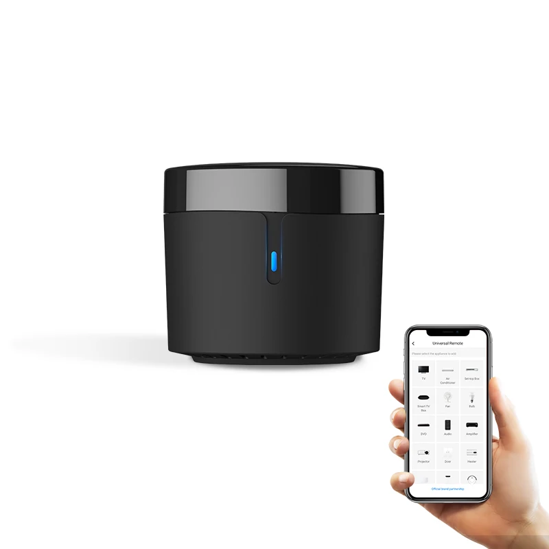 Home smart system BroadLink RM4 mini universal remote Air conditioner remote compatible with Google Alexa