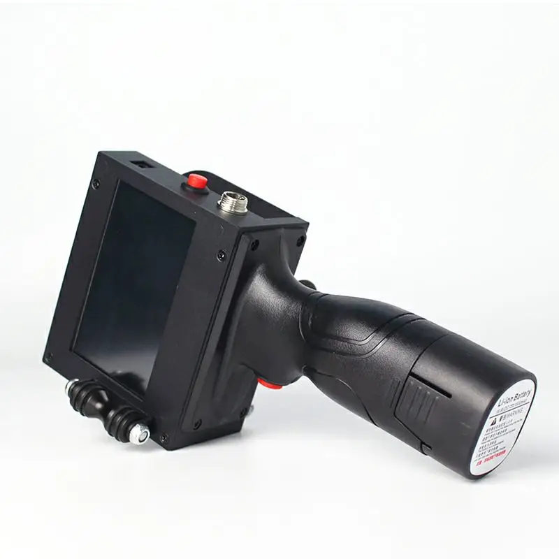 Factory Directly Sale Good Quality Hand Held Inkjet Printer / Hand Jet Printer Single Color Fast Dry Ink 1 Year,1year 240*120*97