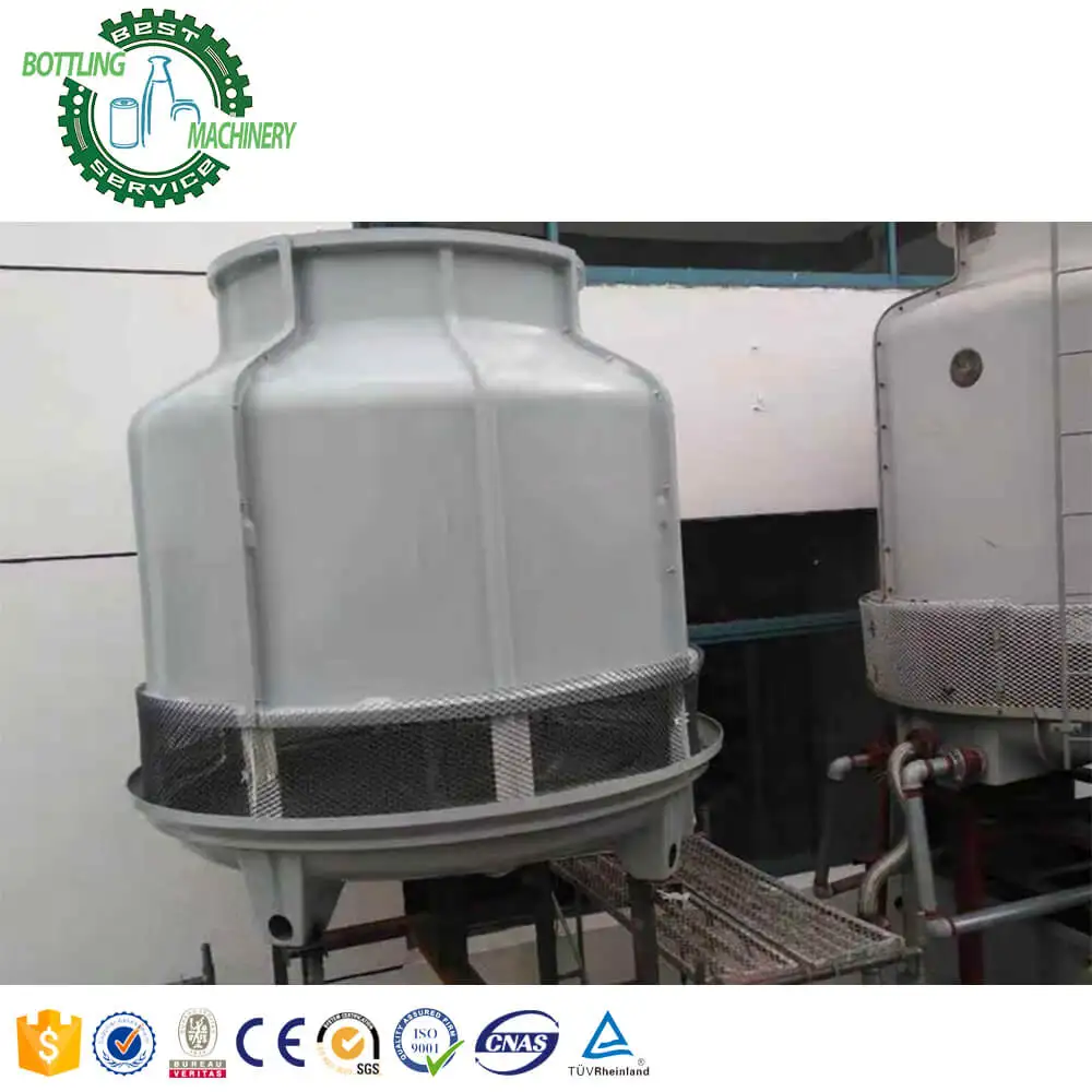 Drink chilling tank water-cooled Industrial 40~380HP water cooled screw chilling equipment for carbonated soft drink beer