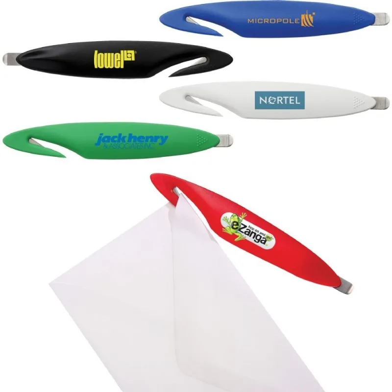 Пластиковый Открыватель для конвертов, безопасный и эффективный инструмент для открывания почтовых отправлений с острыми краями