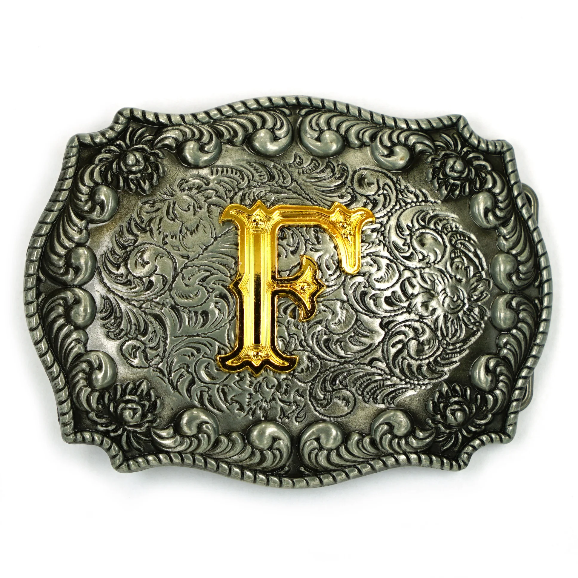 Wholesale Custom Letter Metal Belt Buckles