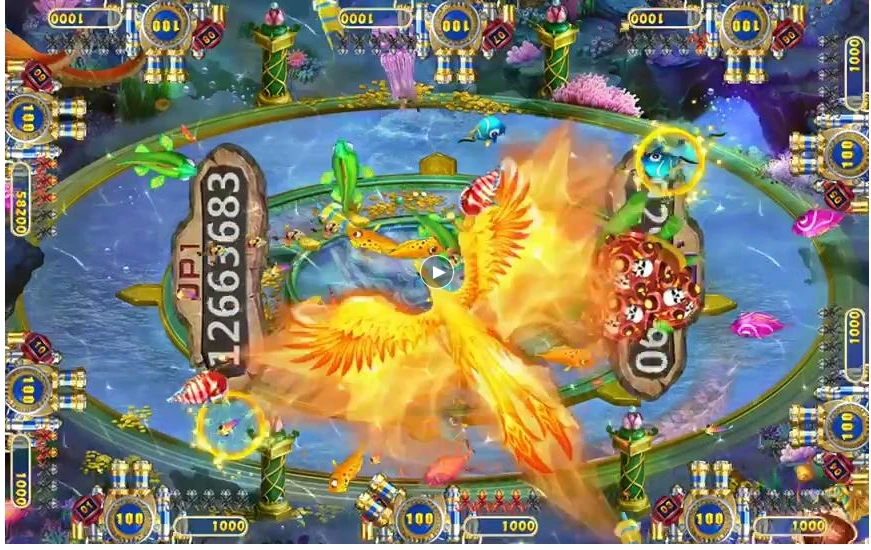 American popular OCEAN OVERLORD shooting fish game board hunting fish game for the fish game table