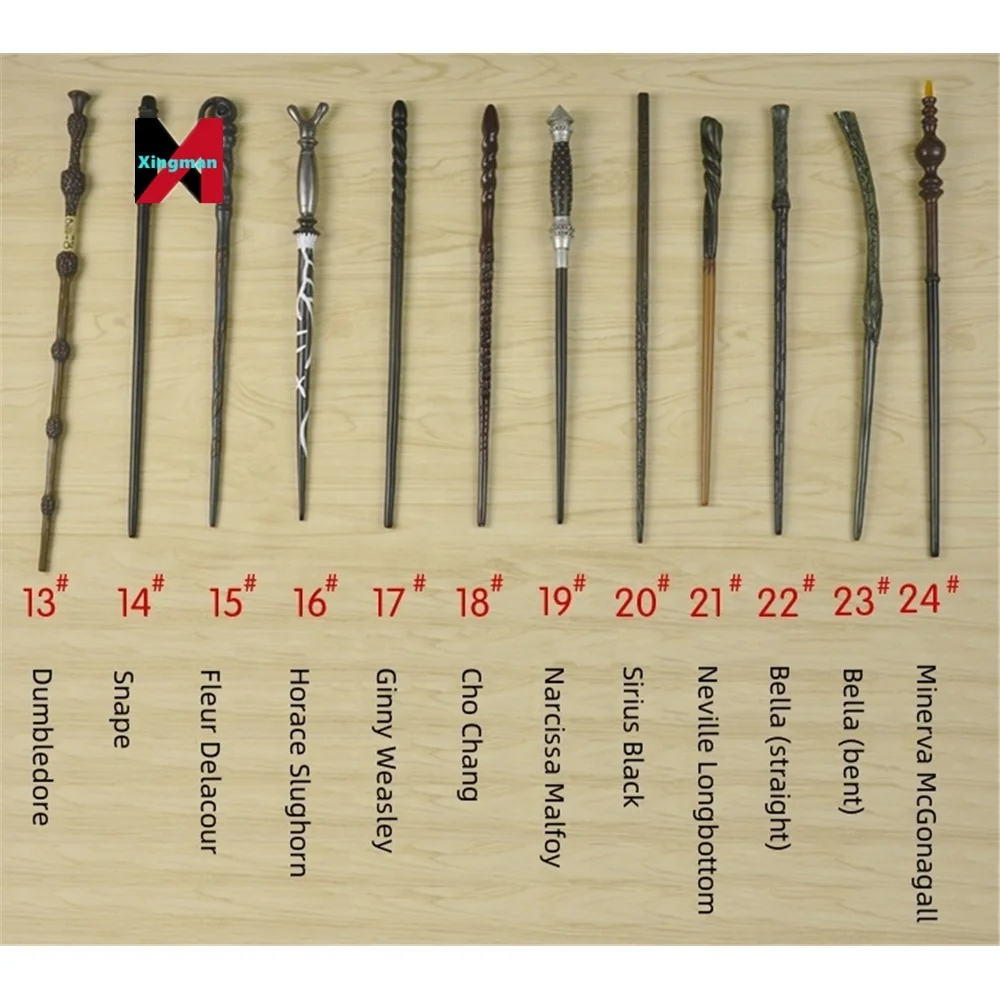 XM 56 designs 2023 latest design magic wand hot Harryed wand potters payment stick with gift box with metal Core