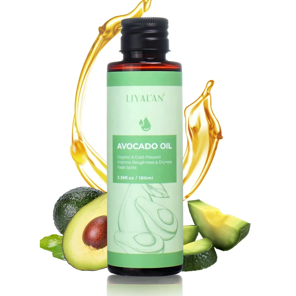 Factory Supply Organic 100ml Avacado Oil Cold Pressed Avocado Oil For Face Skin Hair