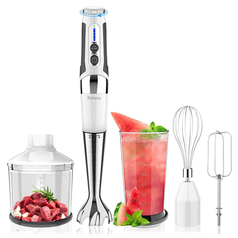 wholesale cheap portable 4 IN 1 Cordles rechargeable juice blender Hand silence jug Blender