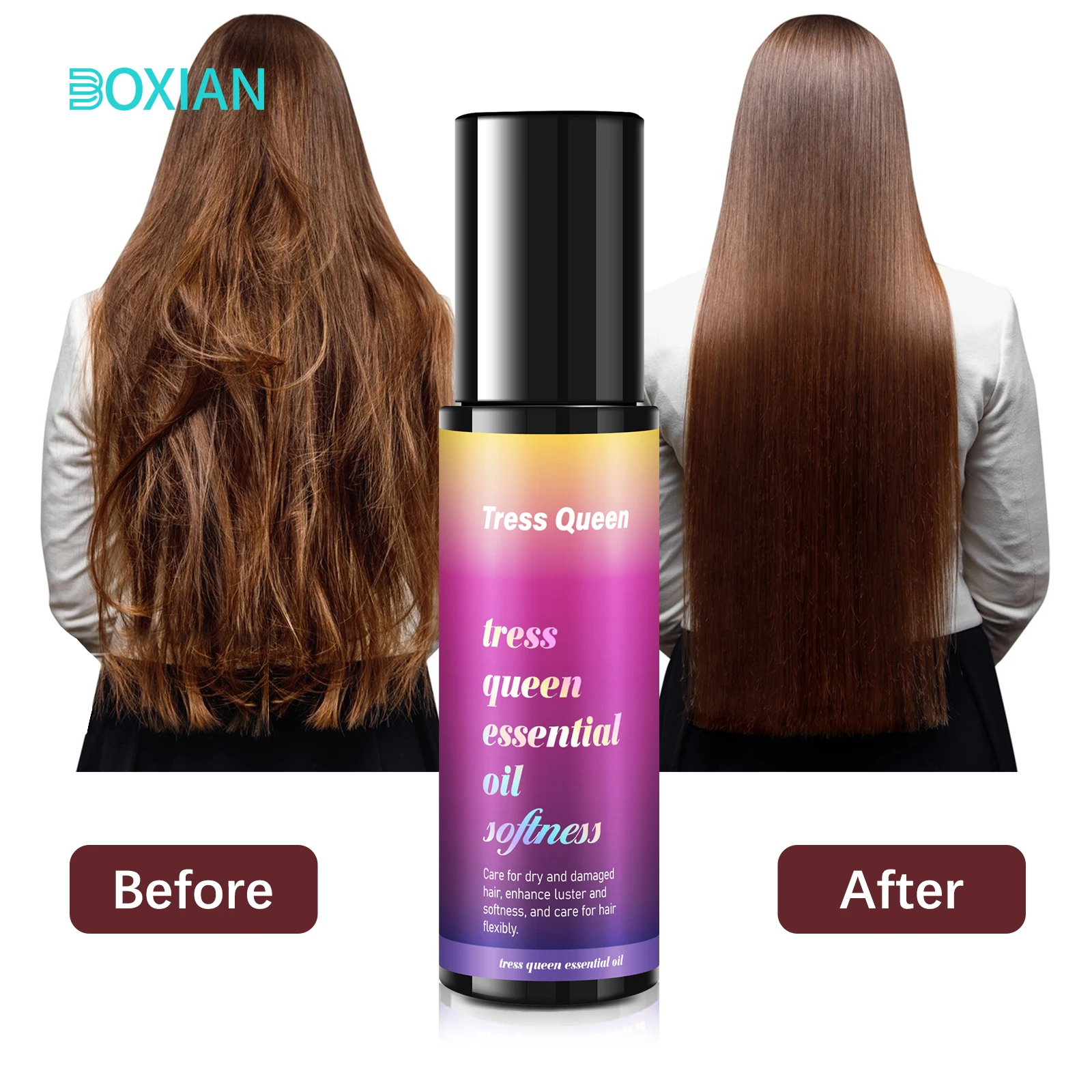 Long Hair repairing oil Smooth Moisture Nourishing Fluffy Hair Oil For Dry Damaged Hair Treatment