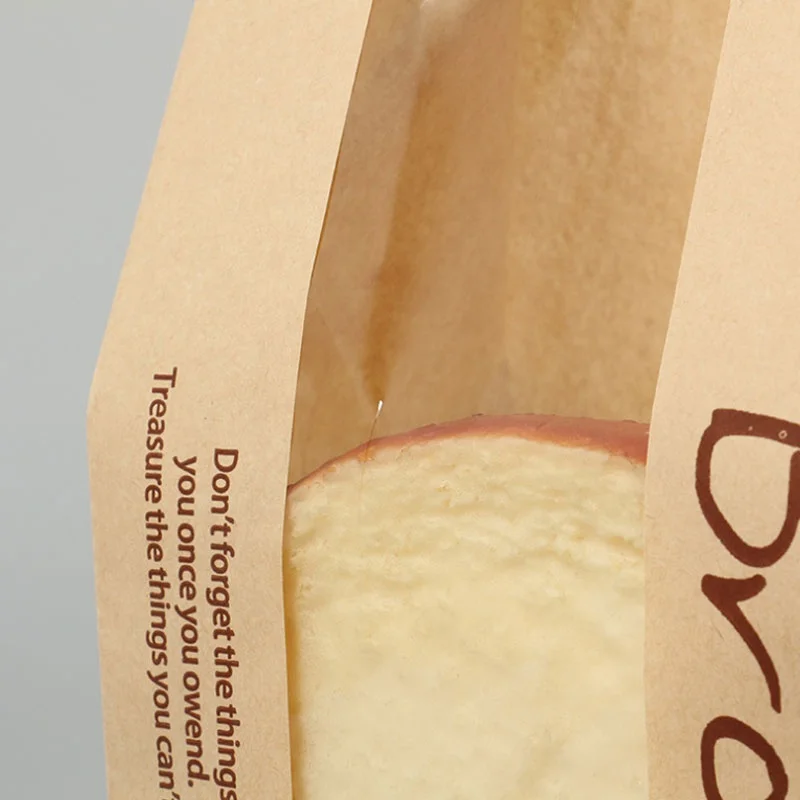 Пищевая упаковка, пластиковый пакет для выпечки хлеба, миндаля, печенья, упаковочный пакет