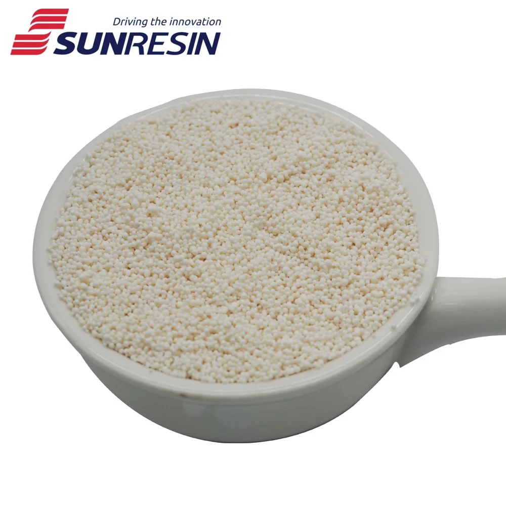 Nitrate removal ion exchange resin for water treatment equal to LEWATIT MonoPlus SR 7
