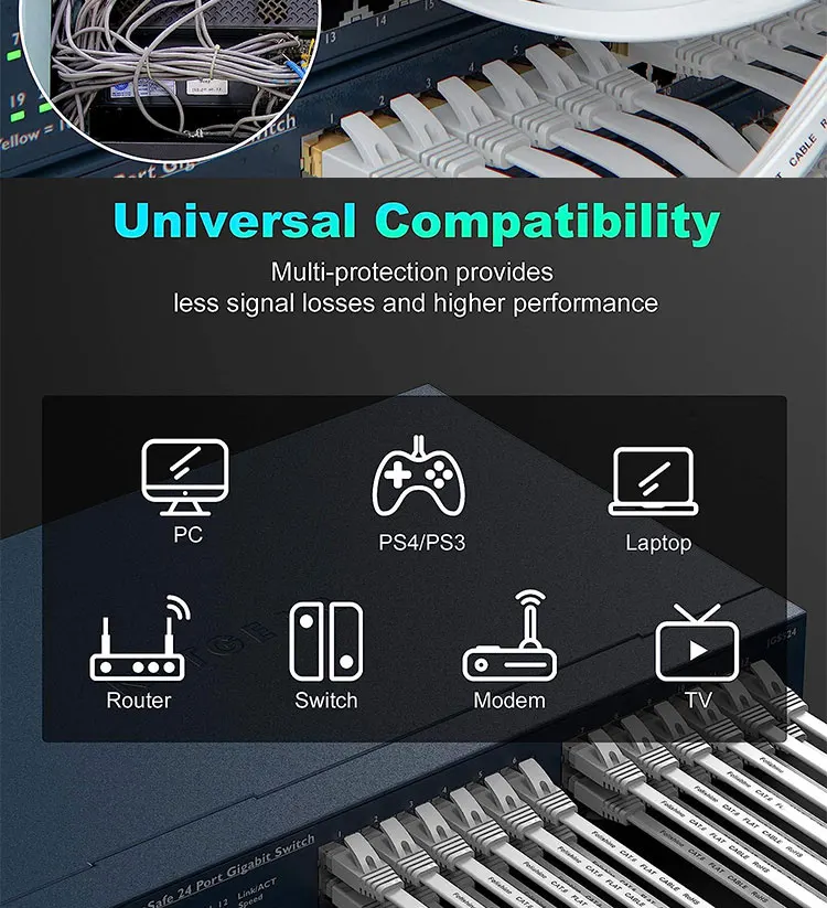 OEM 1m 5m 10m UTP FTP Shield Cat5 Cat5e Cat6 Ca6a Cat7 RJ45 Flat Ethernet Patch Network Lan Cable for Router flat lan cable flat network cable flat lan cable cable cat6 flat utp ethernet network cable utp lan cable shielded flat ethernet cable lan cable cat 6 supplier lan cable cat6 outdoor lan patch cable lan cable cat 6 oem lan cable lan cable flat 20m lan cable rj45